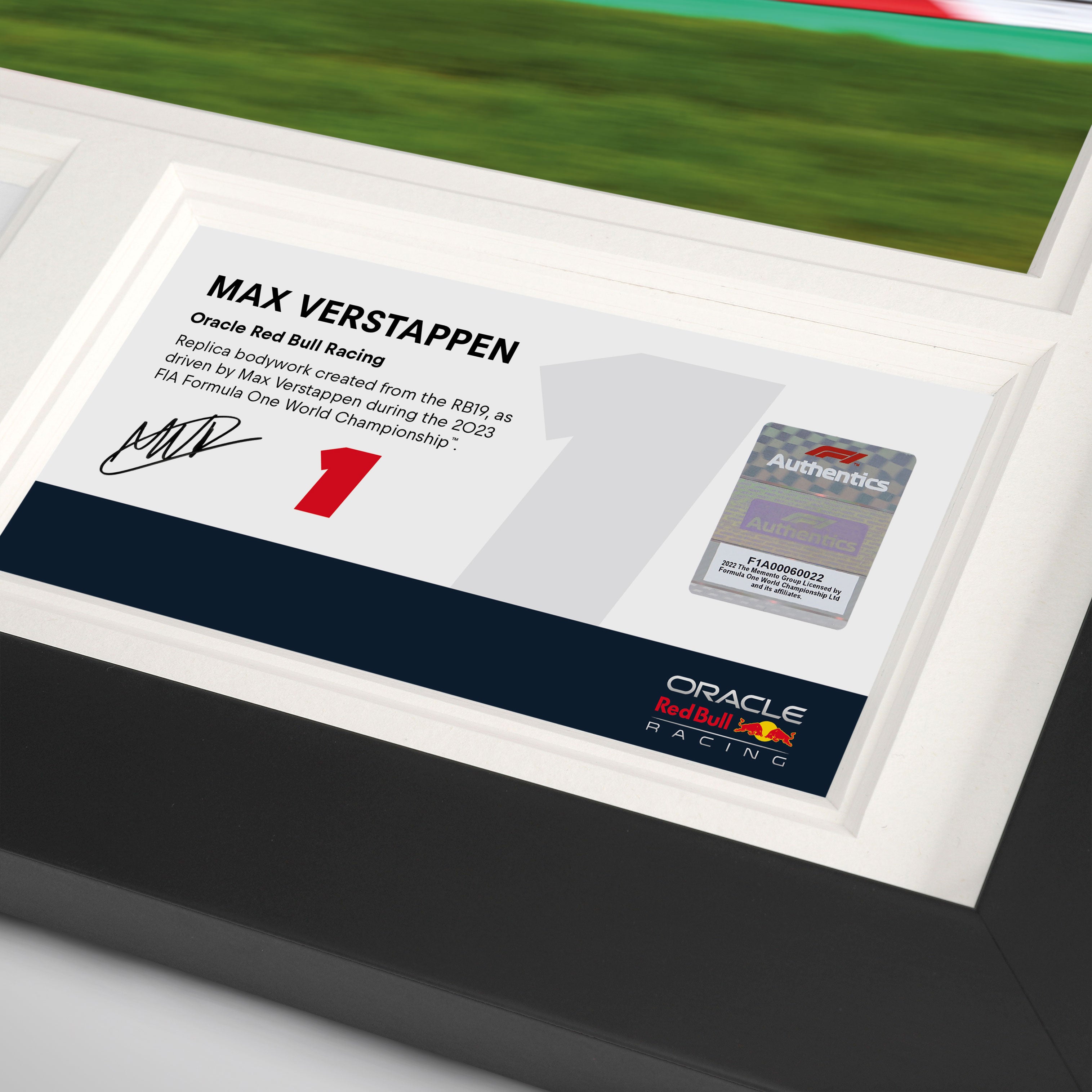 Max Verstappen 2023 Official Red Bull Replica Bodywork & Photo