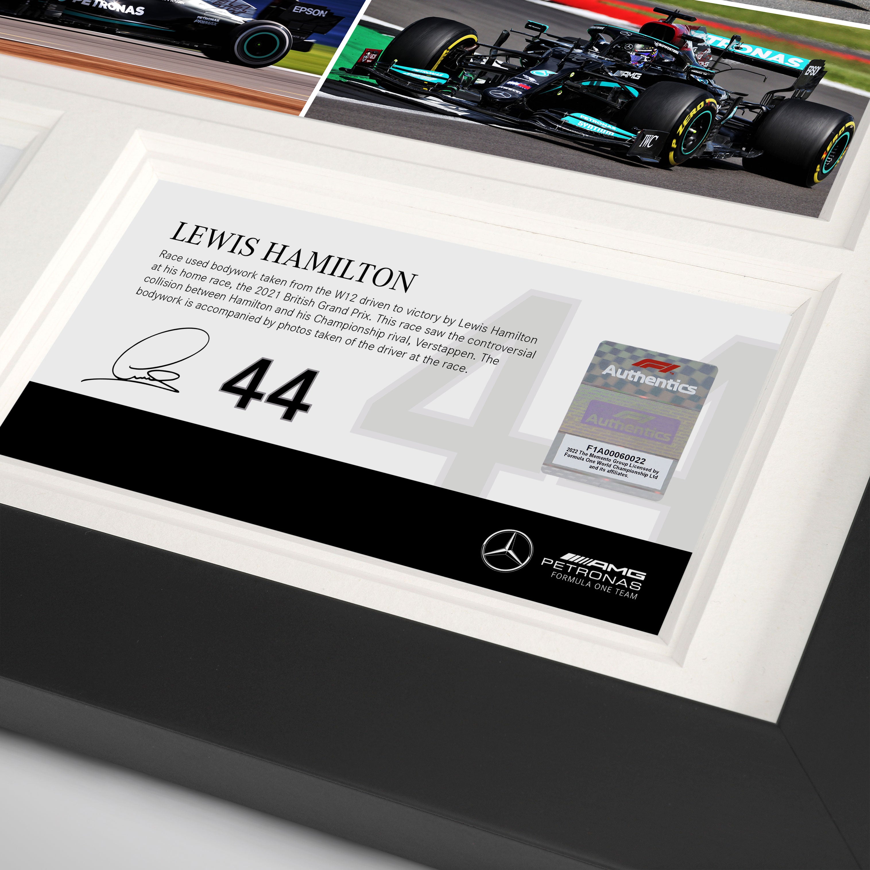 Lewis Hamilton 2021 Bodywork & Photo Collage - British GP