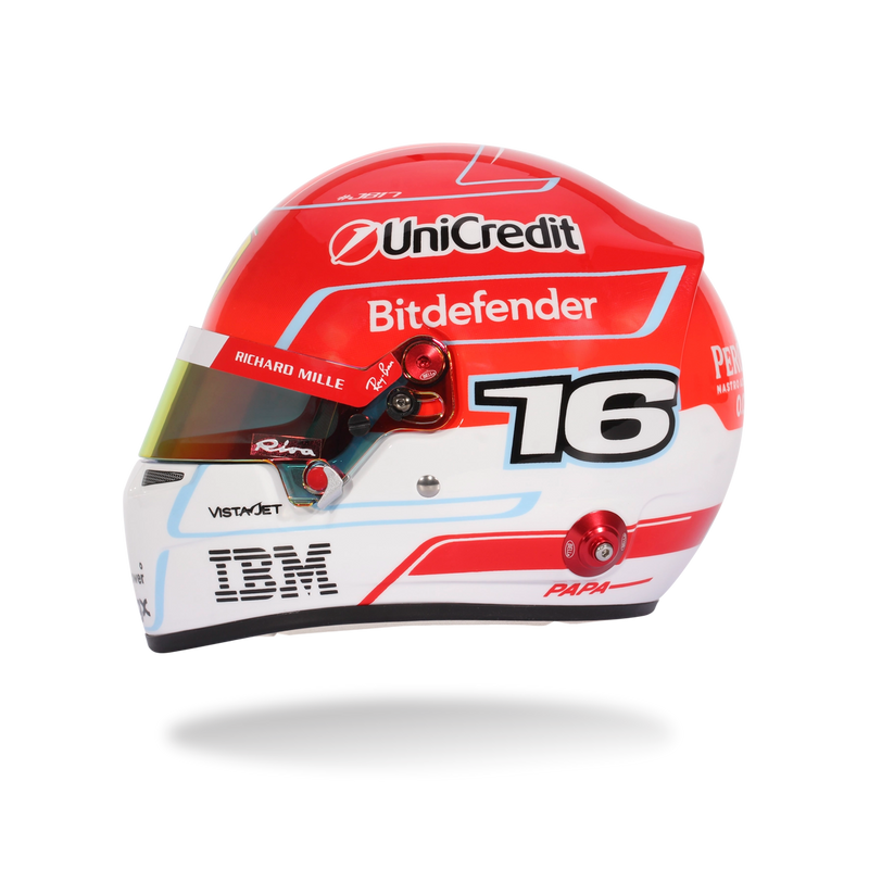 Charles Leclerc 2026 Season Ferrari 1:2 Scale Helmet