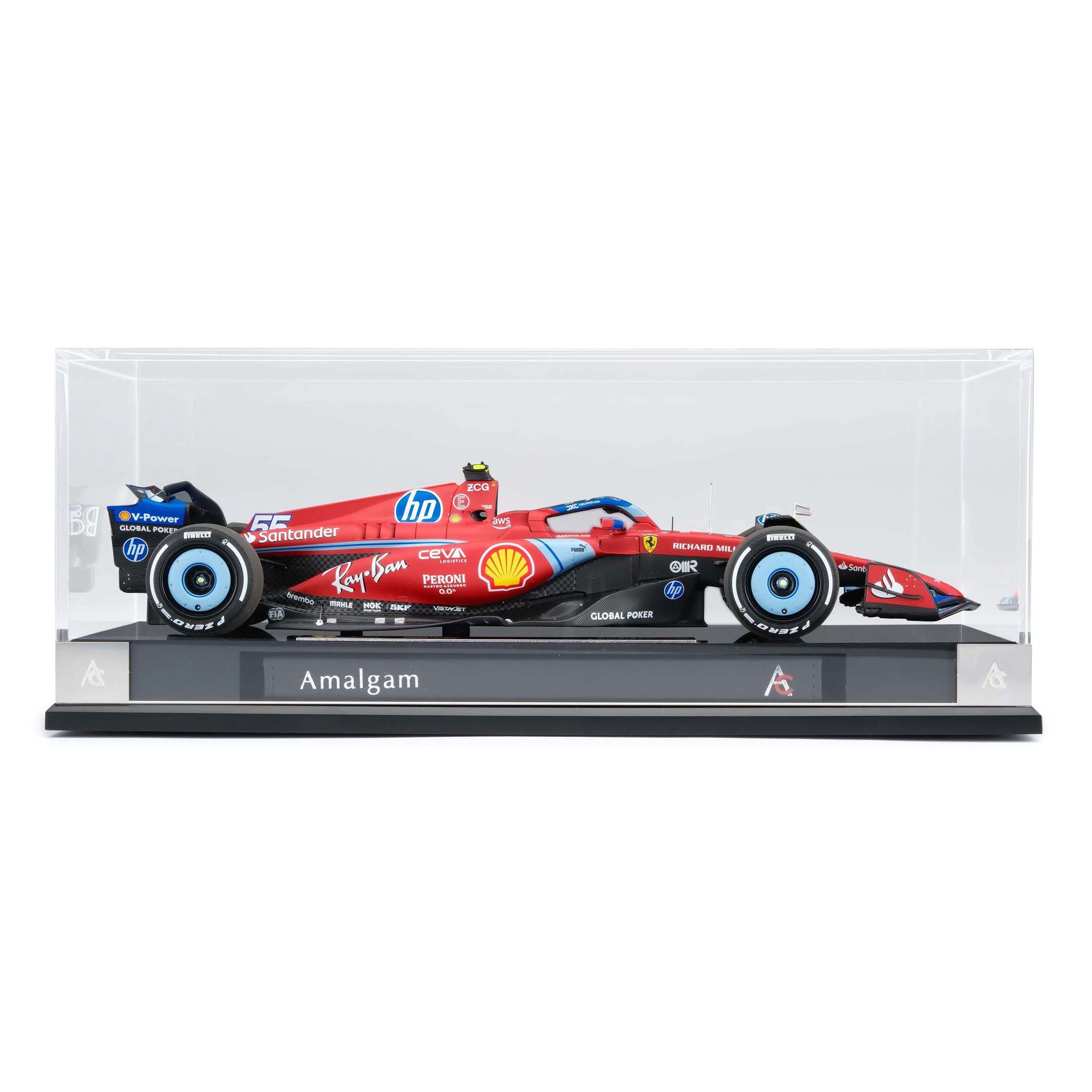 【中古】1/18 F1 フェラーリ SF-24 2024年 マイアミGP Carlos Sainz 2024 Ferrari SF-24 1:18 Scale Model Miami GP