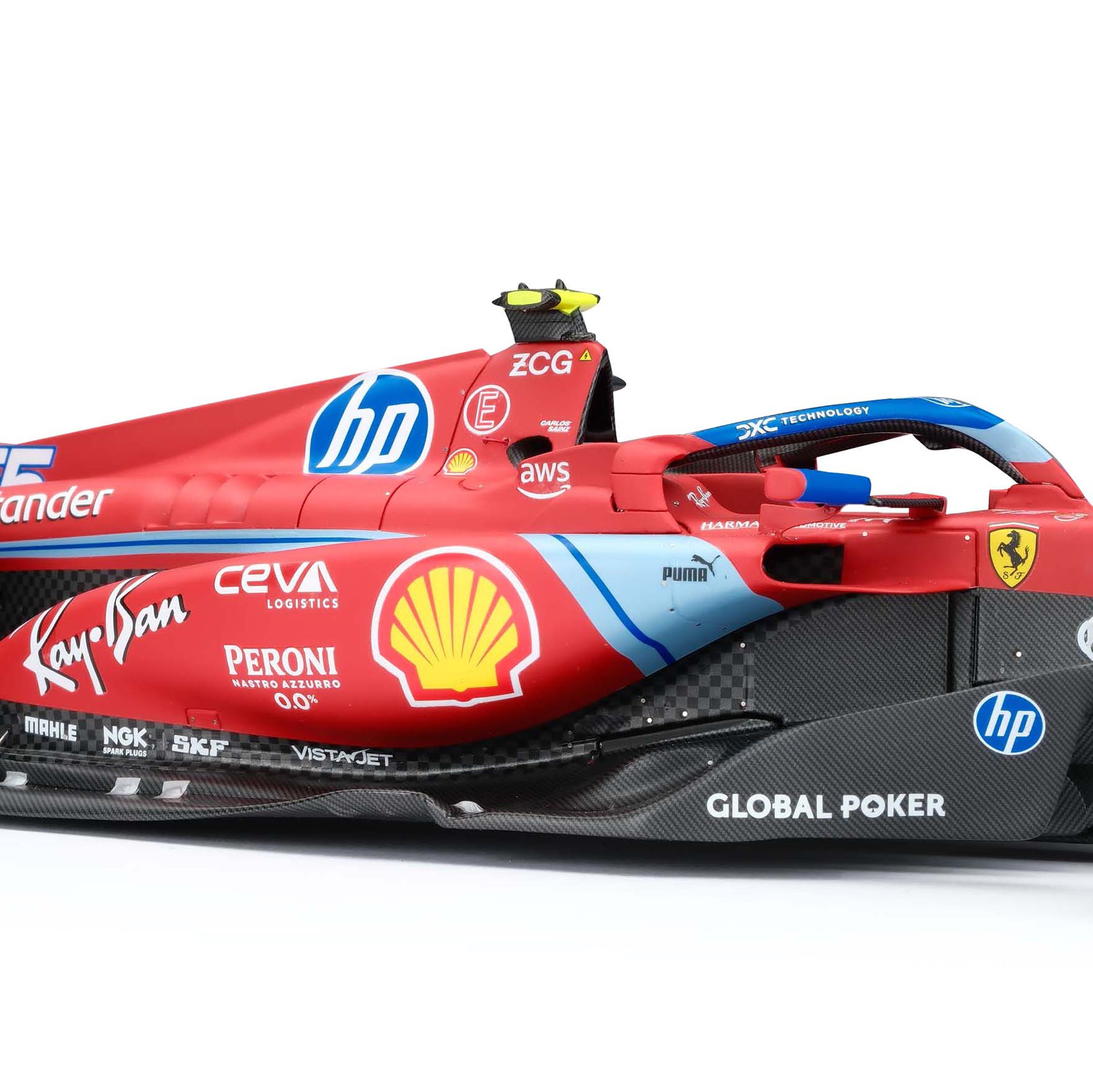 【中古】1/18 F1 フェラーリ SF-24 2024年 マイアミGP Carlos Sainz 2024 Ferrari SF-24 1:18 Scale Model Miami GP