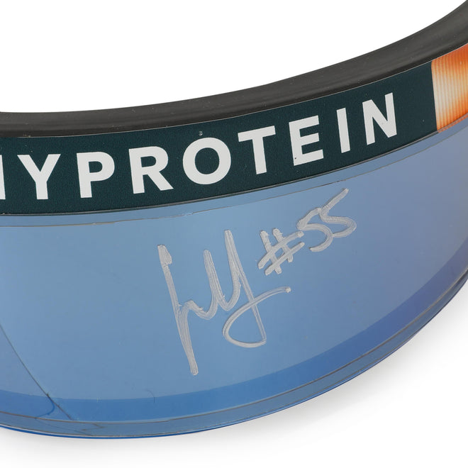 LOT 731 - Carlos Sainz 2025 Williams Racing Grand Prix Used Visor