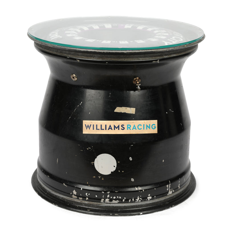 Carlos Sainz 2025 Race Used Williams F1 Team Rear Wheel Rim Table - Azerbaijan GP