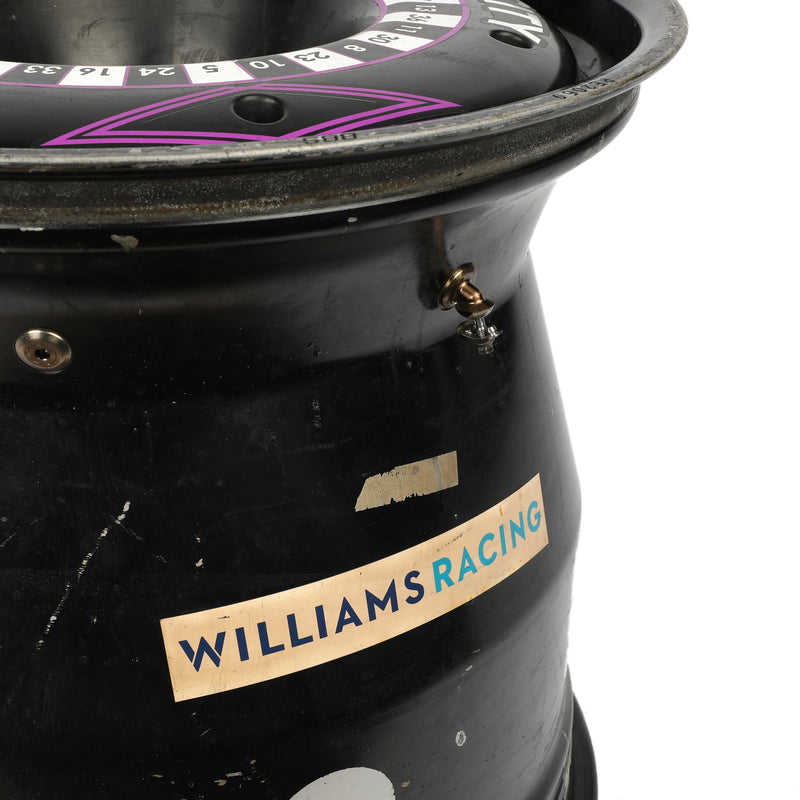Carlos Sainz 2025 Race Used Williams F1 Team Rear Wheel Rim Table - Azerbaijan GP