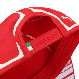 LOT 031 - Charles Leclerc & Carlos Sainz 2023 Signed Scuderia Ferrari Cap - Las Vegas GP