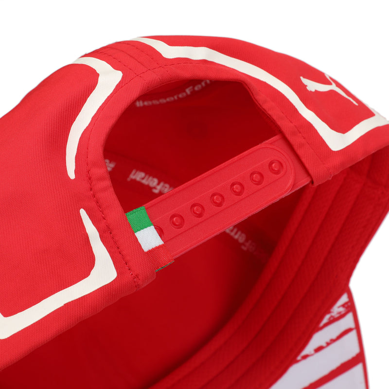LOT 031 - Charles Leclerc & Carlos Sainz 2023 Signed Scuderia Ferrari Cap - Las Vegas GP