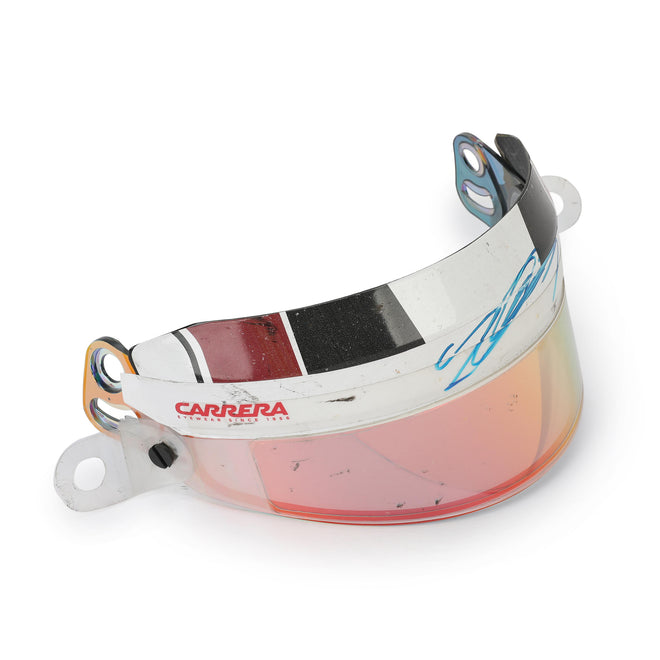 LOT 027 - Charles Leclerc 2018 Signed Race Used Visor - China GP