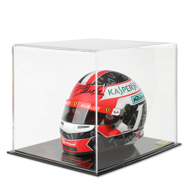 Season Launch LOT 058 - Charles Leclerc 2019 1:2 Signed Mini Helmet