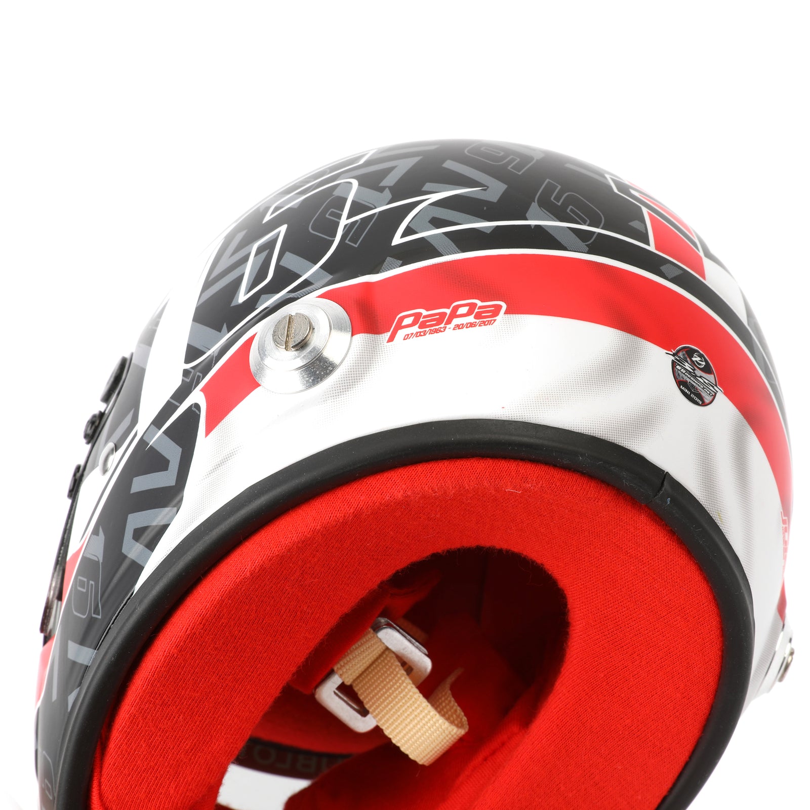 LOT 278 - Charles Leclerc 2019 1:2 Signed Mini Helmet