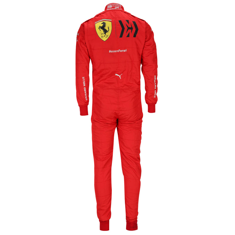LOT 139 - Charles Leclerc 2021 Scuderia Ferrari Race Used Race Suit