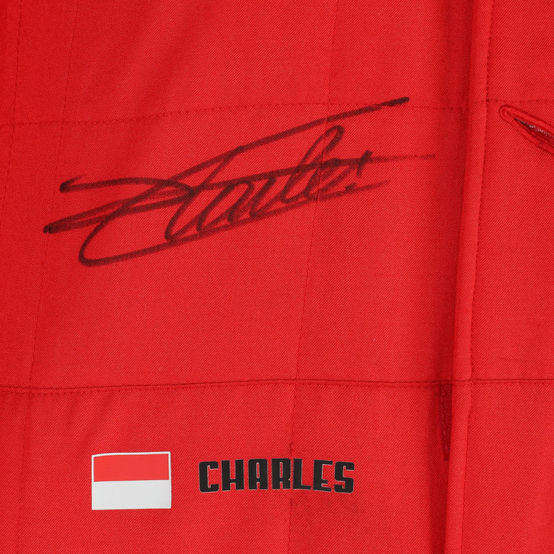 LOT 139 - Charles Leclerc 2021 Scuderia Ferrari Race Used Race Suit