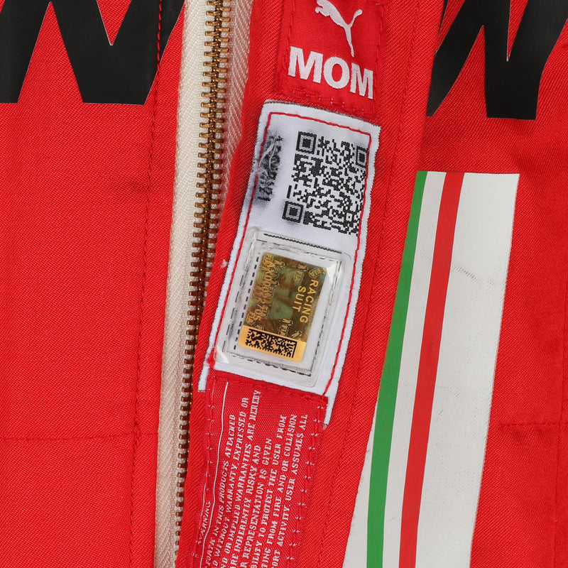 LOT 139 - Charles Leclerc 2021 Scuderia Ferrari Race Used Race Suit