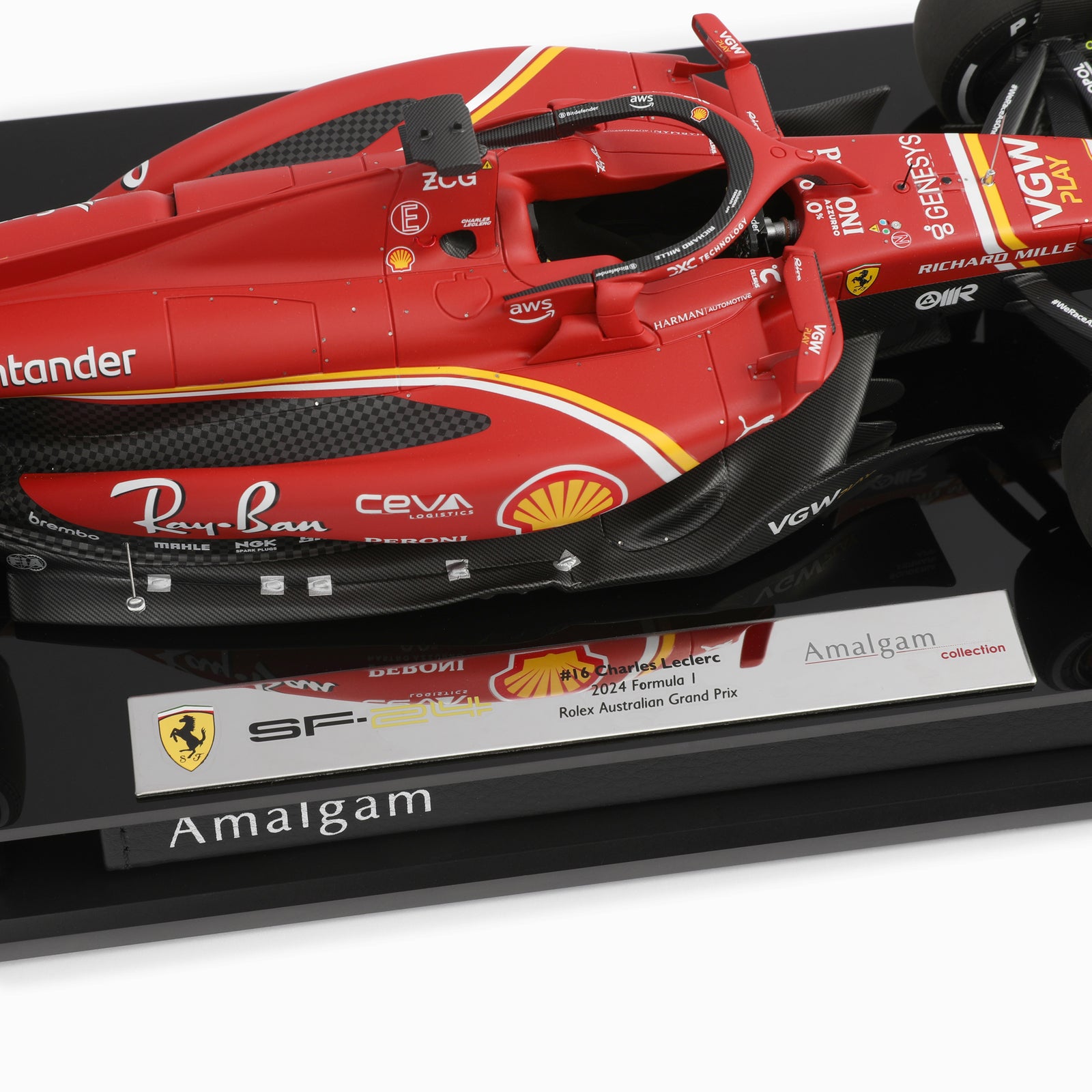 LOT 094 - Charles Leclerc 2024 Ferrari SF-24 1:18 Scale Model