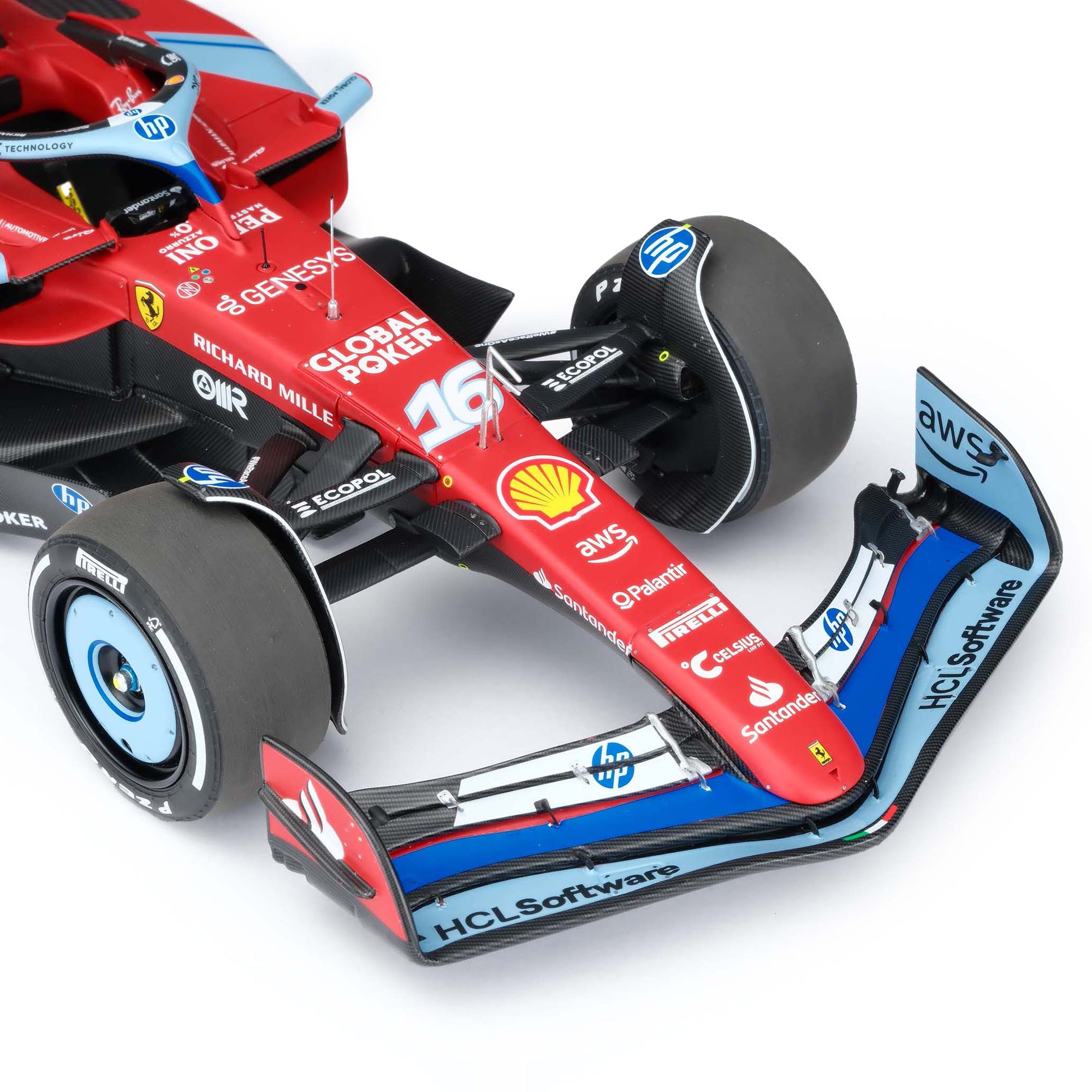 Charles Leclerc 2024 Ferrari SF-24 1:18 Model – Miami GP – F1