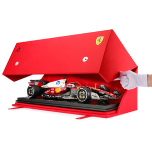 Charles Leclerc 2025 Ferrari SF-25 1:8 Scale Model - Italian GP Amalgam Collection
