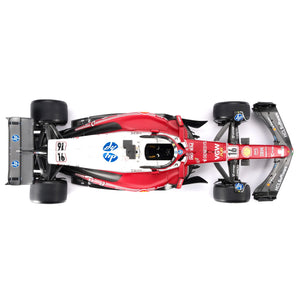 Charles Leclerc 2025 Ferrari SF-25 1:8 Scale Model - Italian GP Amalgam Collection
