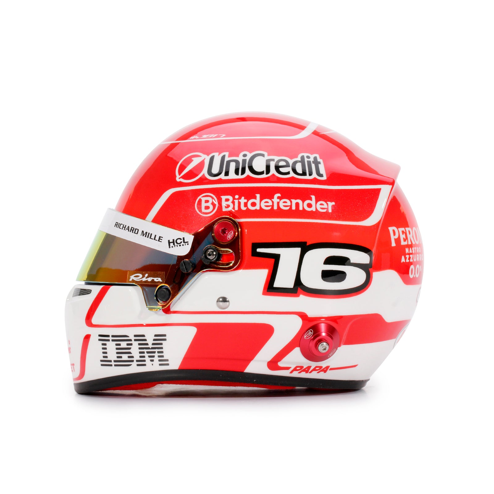 Charles Leclerc 2025 Season Ferrari 1:2 Scale Helmet