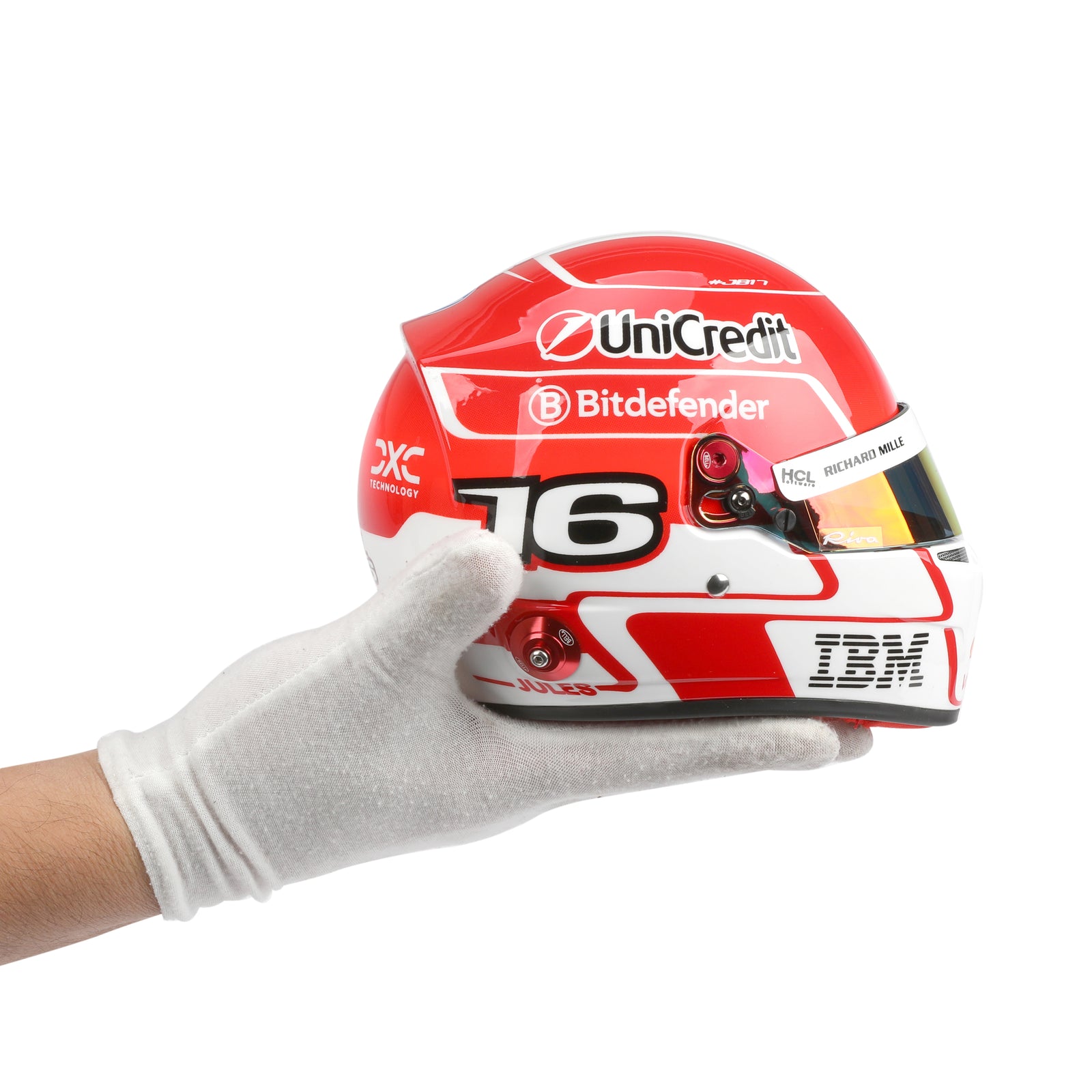 Charles Leclerc 2025 Season Ferrari 1:2 Scale Helmet
