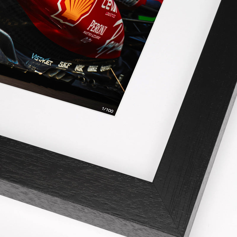 Charles Leclerc 2025 Ferrari Framed Photo - Mexican GP