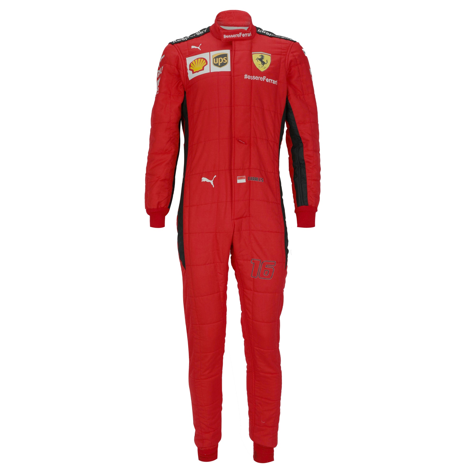 Charles Leclerc 2020 Scuderia Ferrari Race Used Race Suit