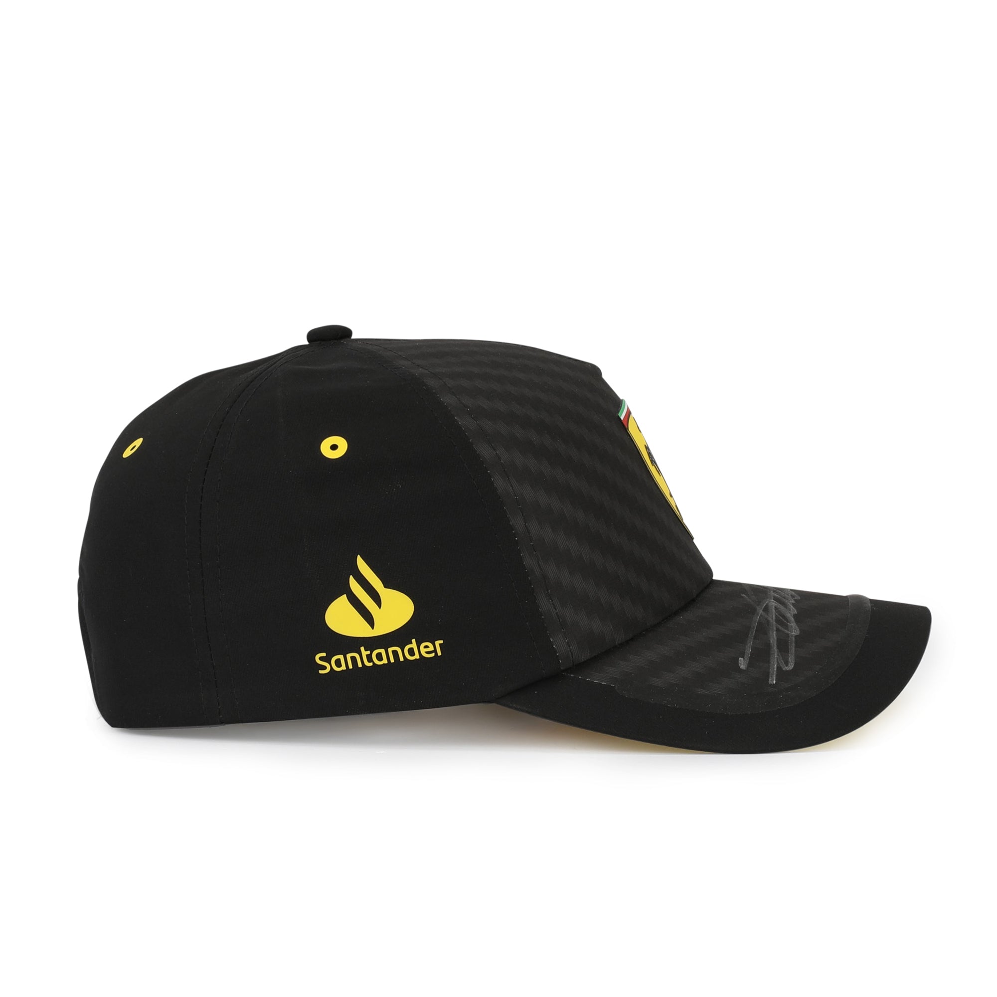 Charles Leclerc Ferrari Signed Cap – Black and Yellow Edition