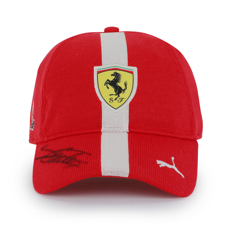 LOT 070 - Charles Leclerc Signed Scuderia Ferrari Cap