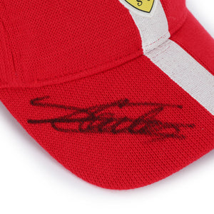 LOT 070 - Charles Leclerc Signed Scuderia Ferrari Cap