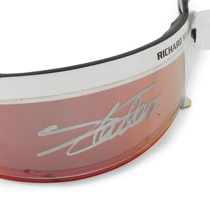 LOT 086 - Charles Leclerc Signed Helmet Visor