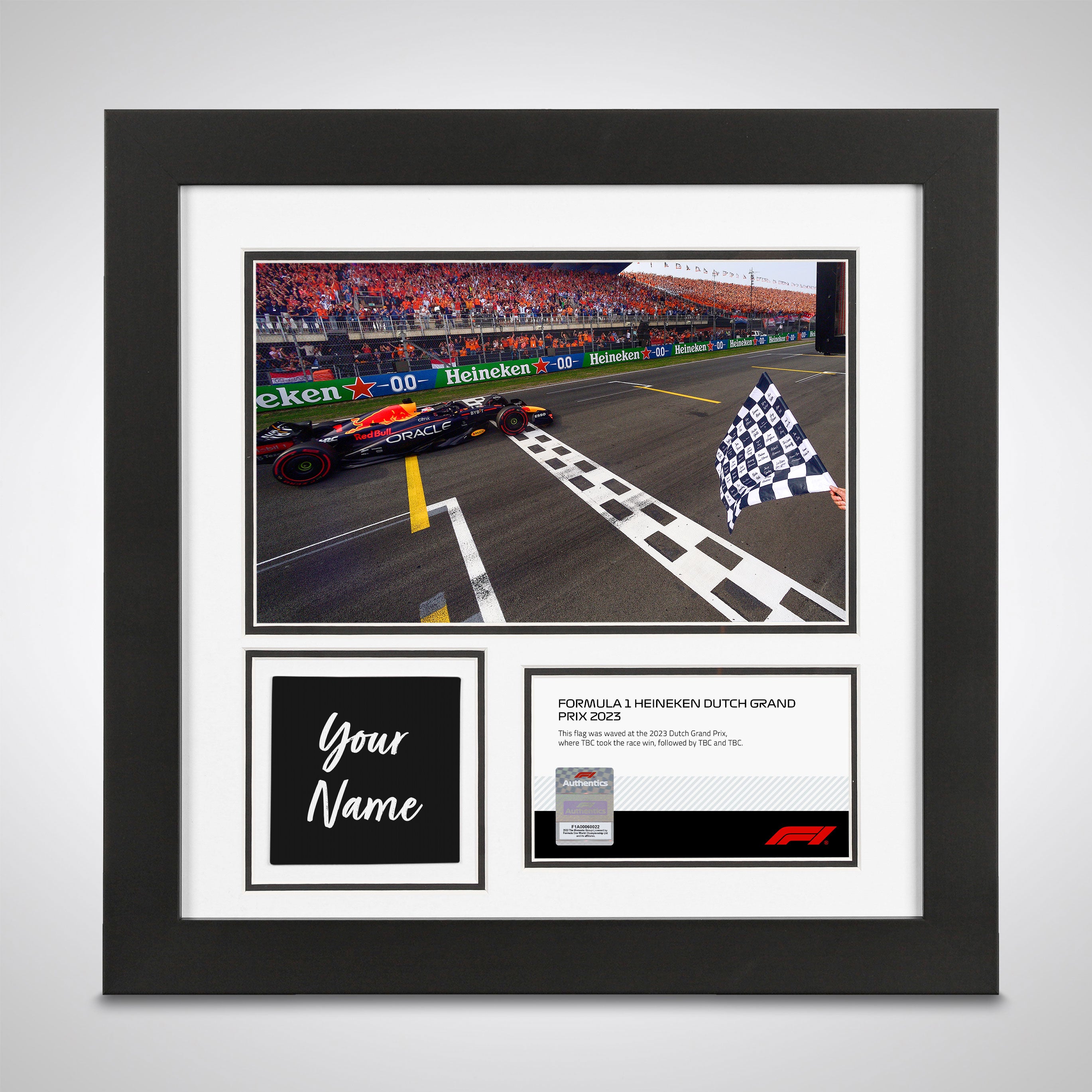 Own the Chequered Flag – 2023 Dutch Grand Prix