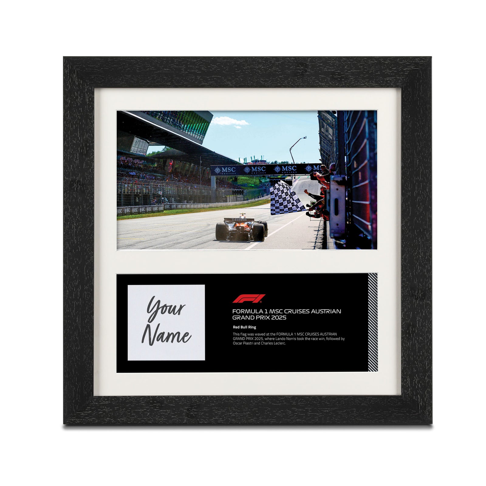 Own the Chequered Flag -  2025 Austrian Grand Prix