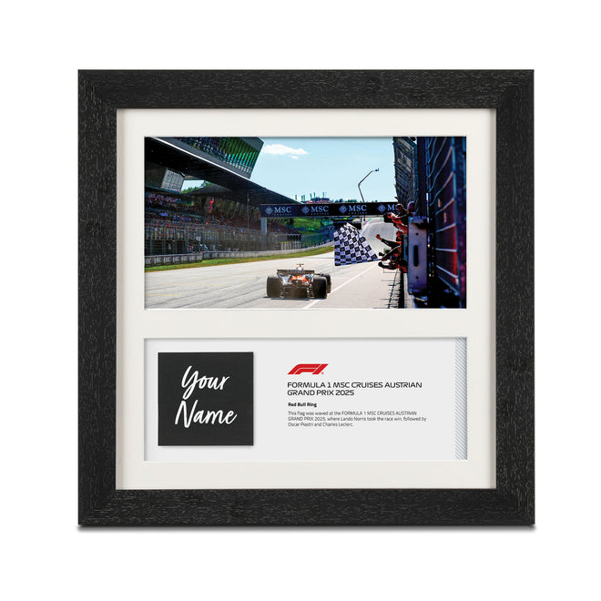 Own the Chequered Flag -  2025 Austrian Grand Prix