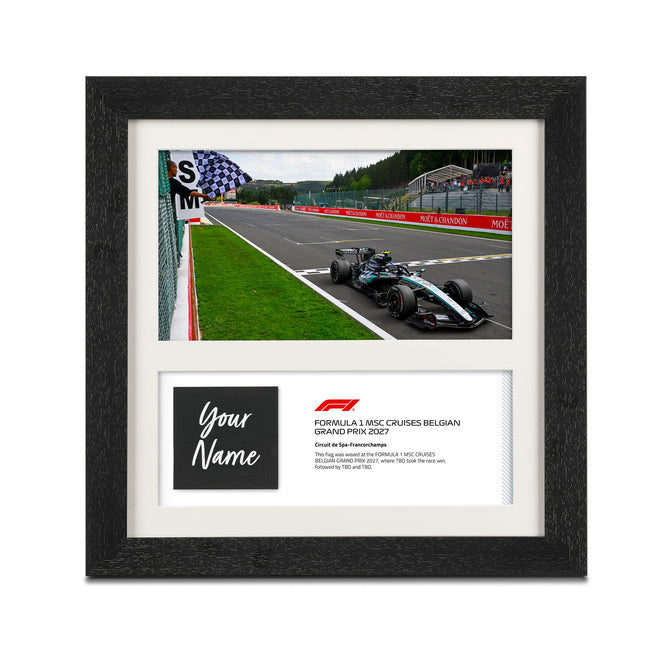 Belgian GP 2027 - Personalised F1® Flag