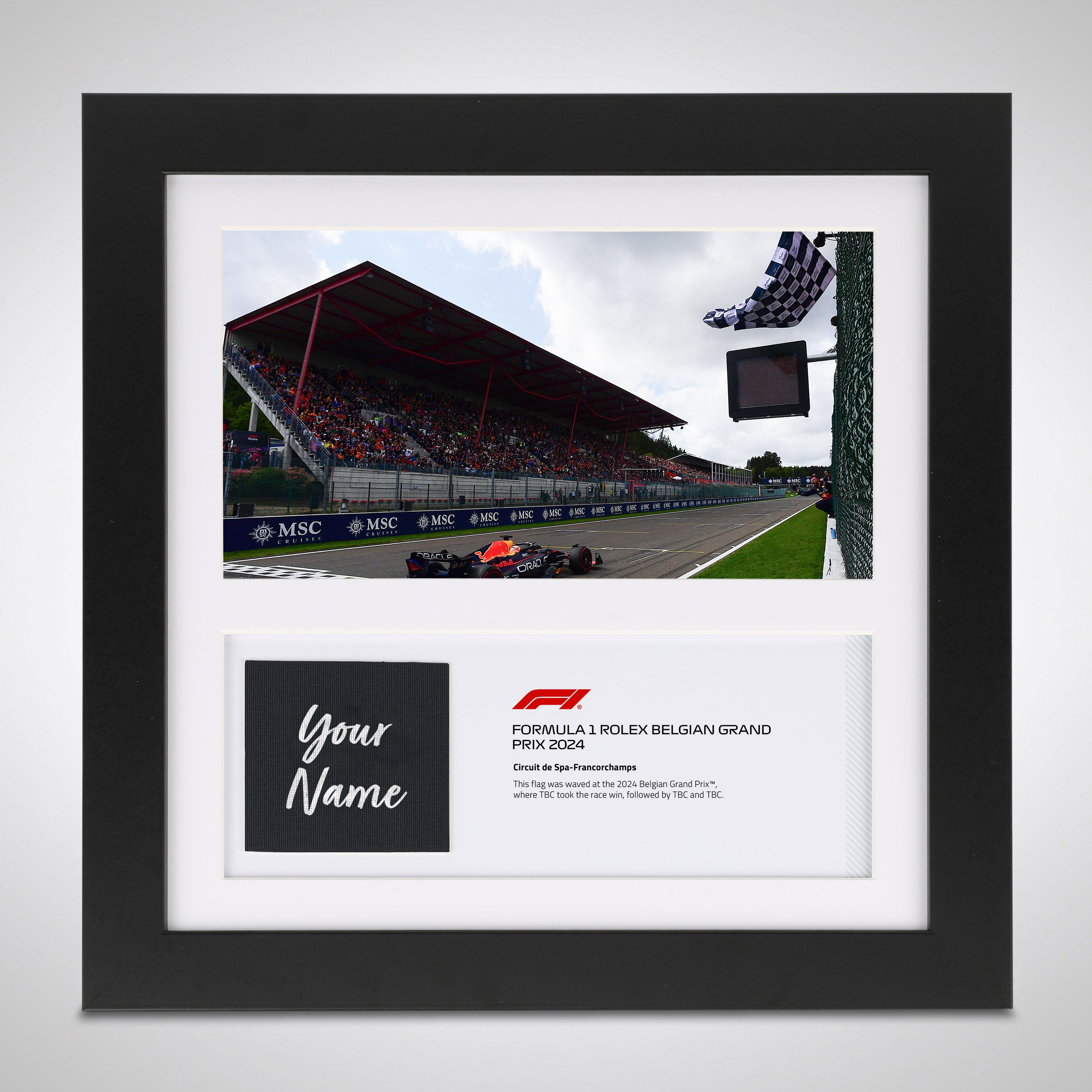 Own the Chequered Flag – 2024 Belgian Grand Prix