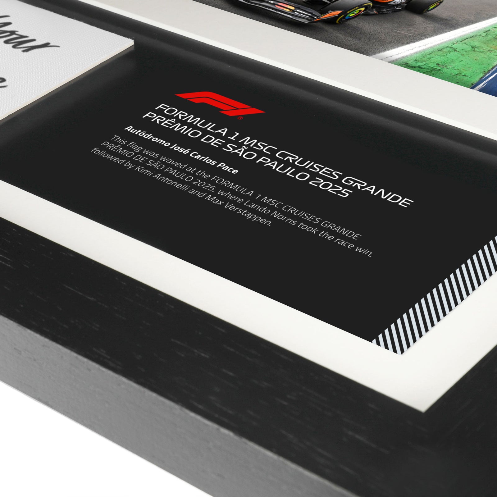 Own the Chequered Flag -  2025 Sao Paulo Grand Prix