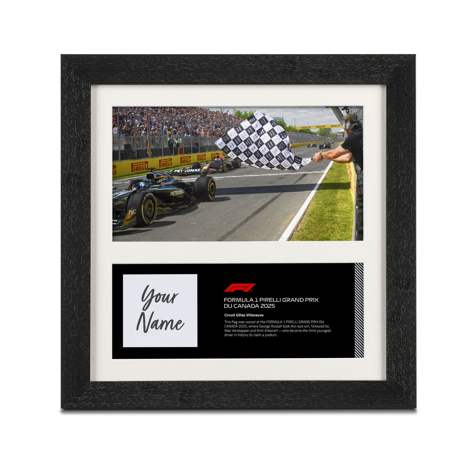 Own the Chequered Flag -  2025 Canadian Grand Prix