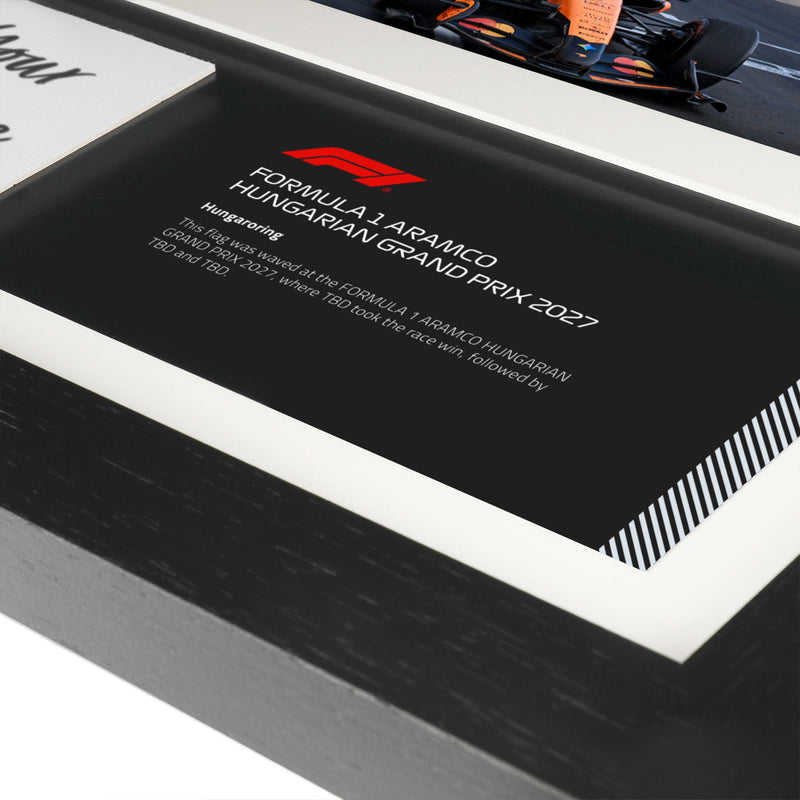 Hungarian GP 2027 - Personalised F1® Flag