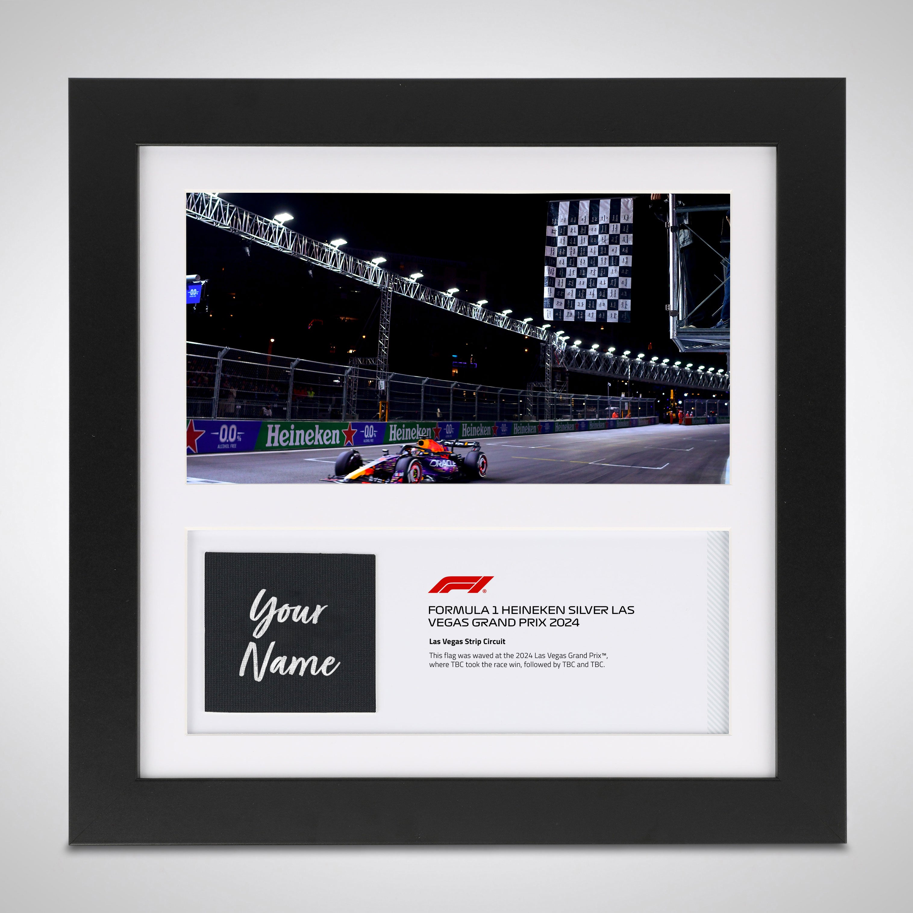Own the Chequered Flag – 2024 Las Vegas Grand Prix