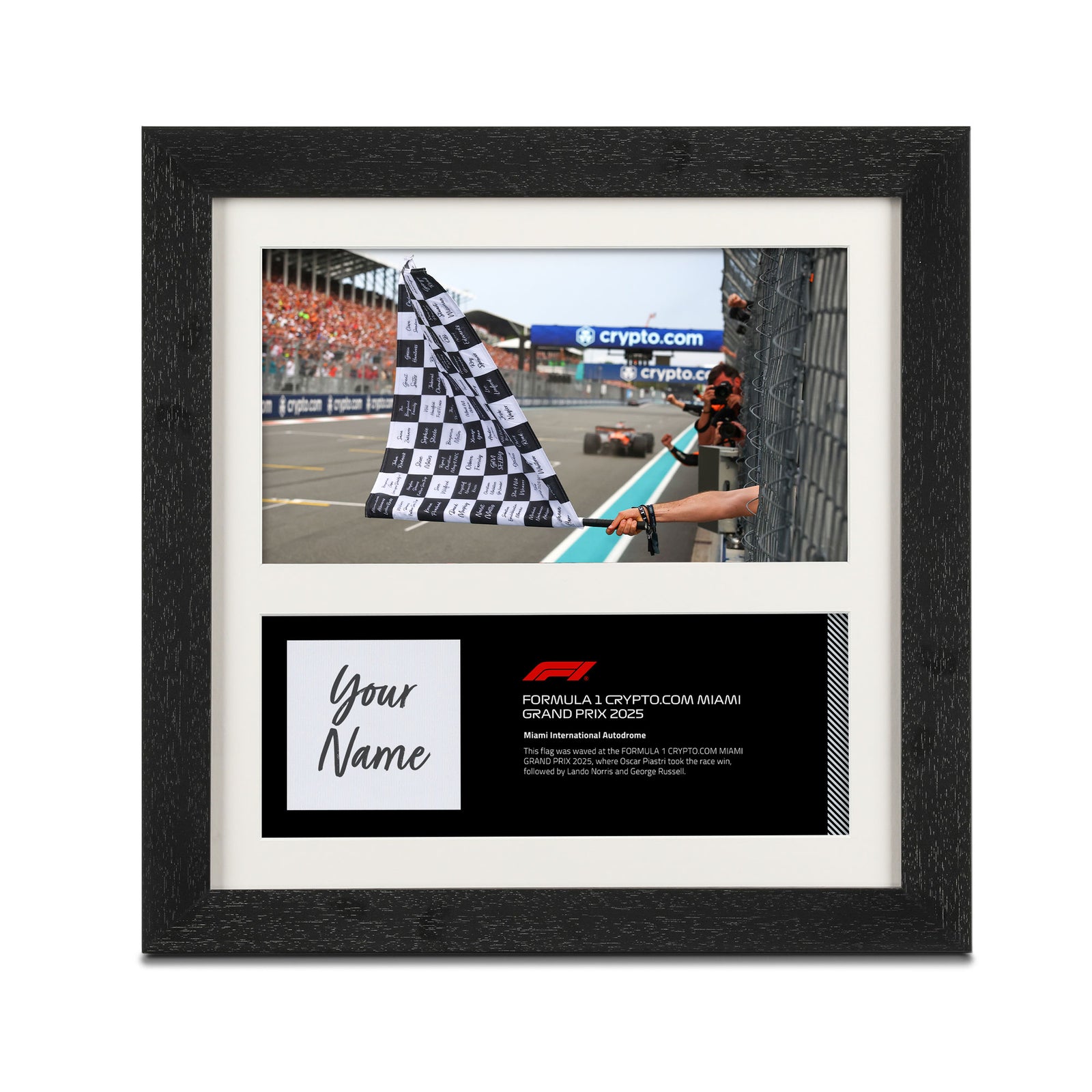 Own the Chequered Flag -  2025 Miami Grand Prix