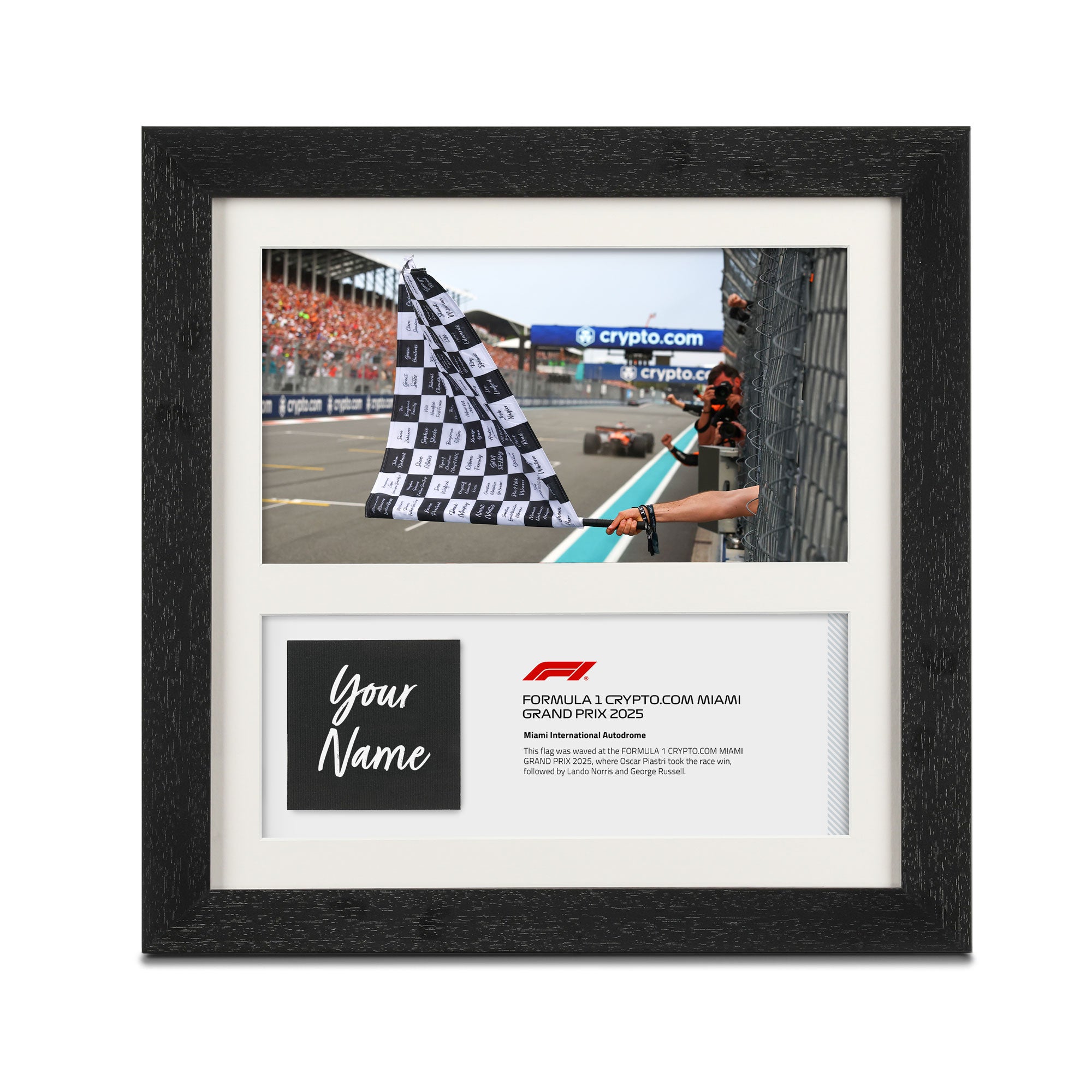 Own the Chequered Flag -  2025 Miami Grand Prix