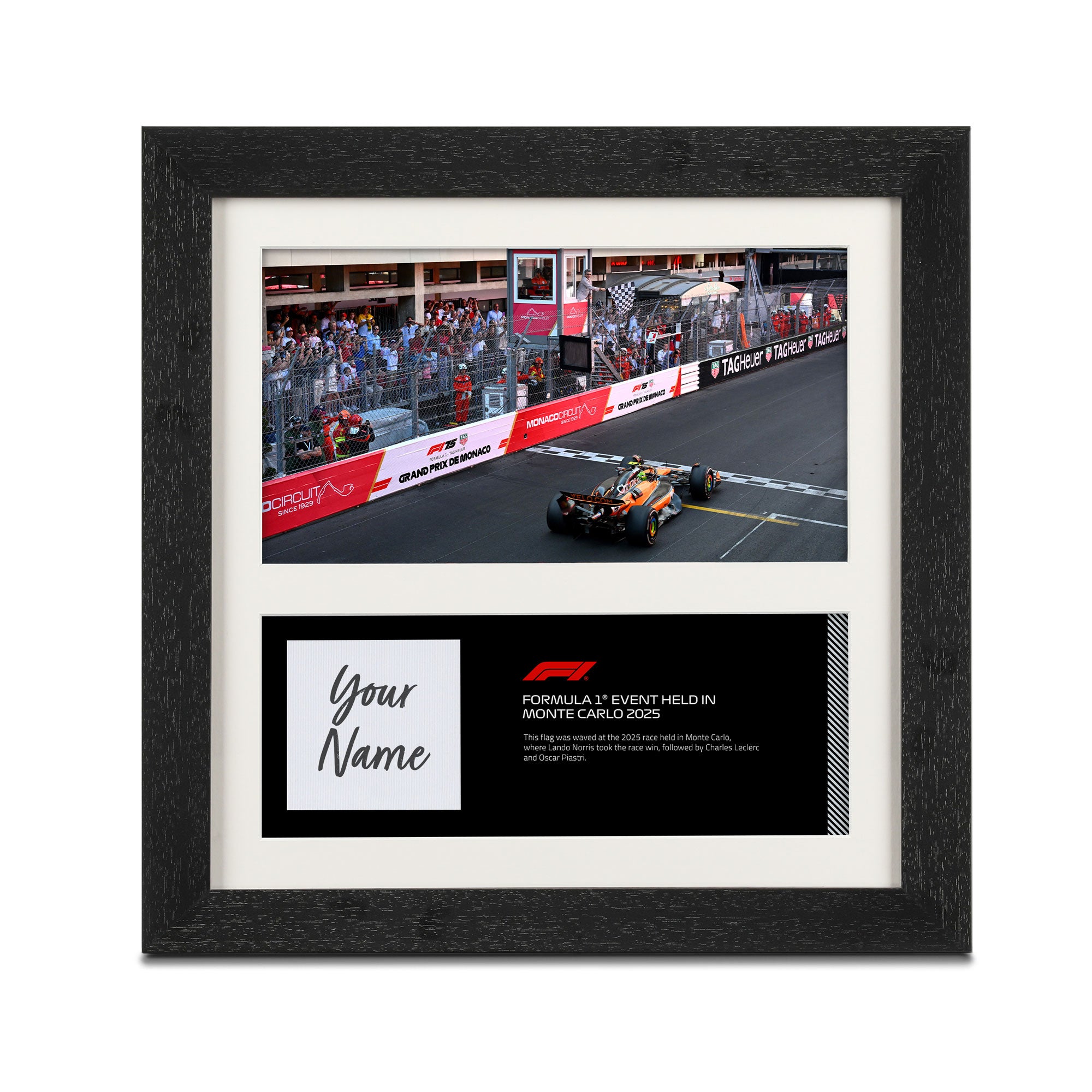 Own the Chequered Flag -  2025 Monte-Carlo Grand Prix
