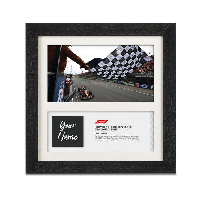Own the Chequered Flag -  2025 Dutch Grand Prix