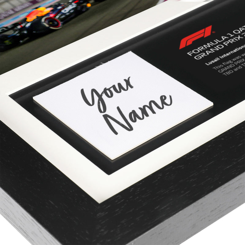 Qatar GP 2027 - Personalised F1® Flag