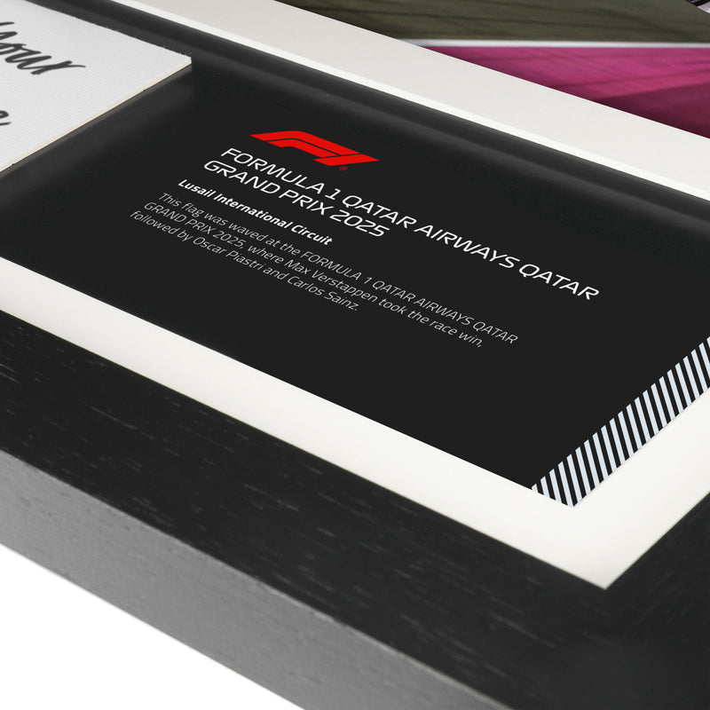 Own the Chequered Flag -  2025 Qatar Grand Prix