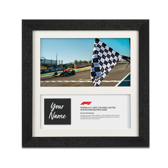 Own the Chequered Flag -  2025 United States Grand Prix