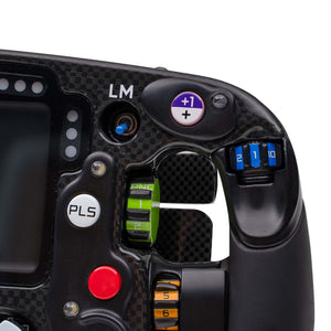 Formula 1-inspired McLaren 2024 MCL38 1:1 scale steering wheel replica, full-size collector display for racing enthusiasts