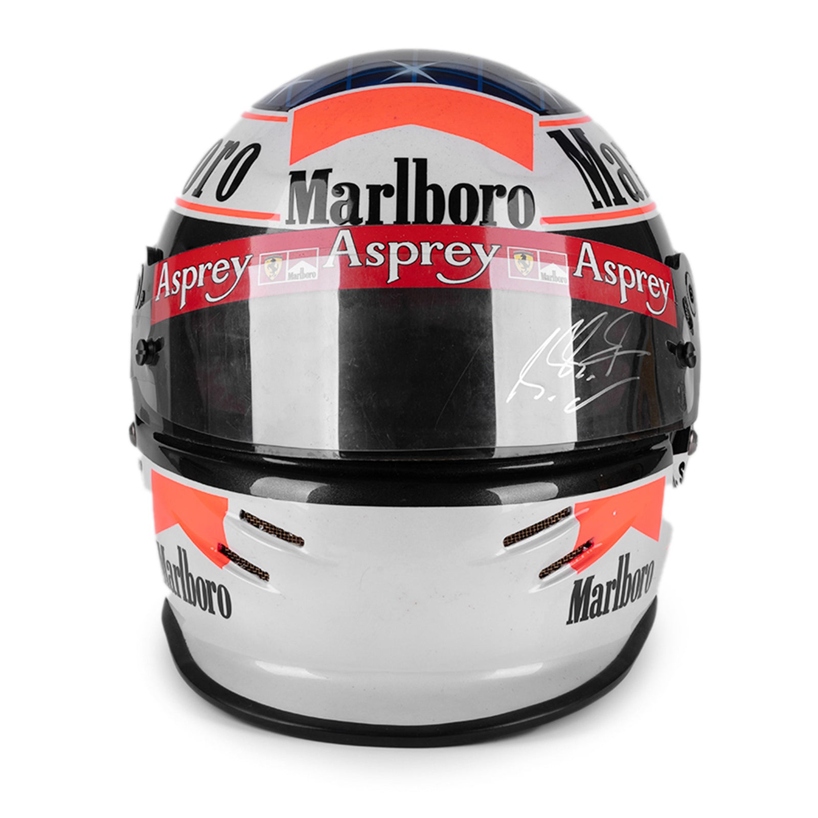 LOT 507 - Michael Schumacher 1998 Barcelona Grand Prix Used Ferrari Helmet