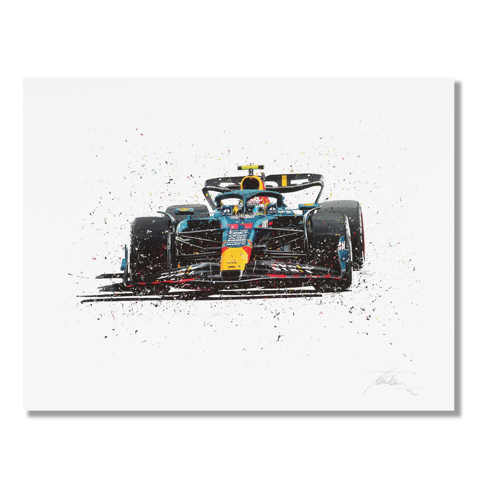 Sergio Pérez 2023 Print – David Johnson