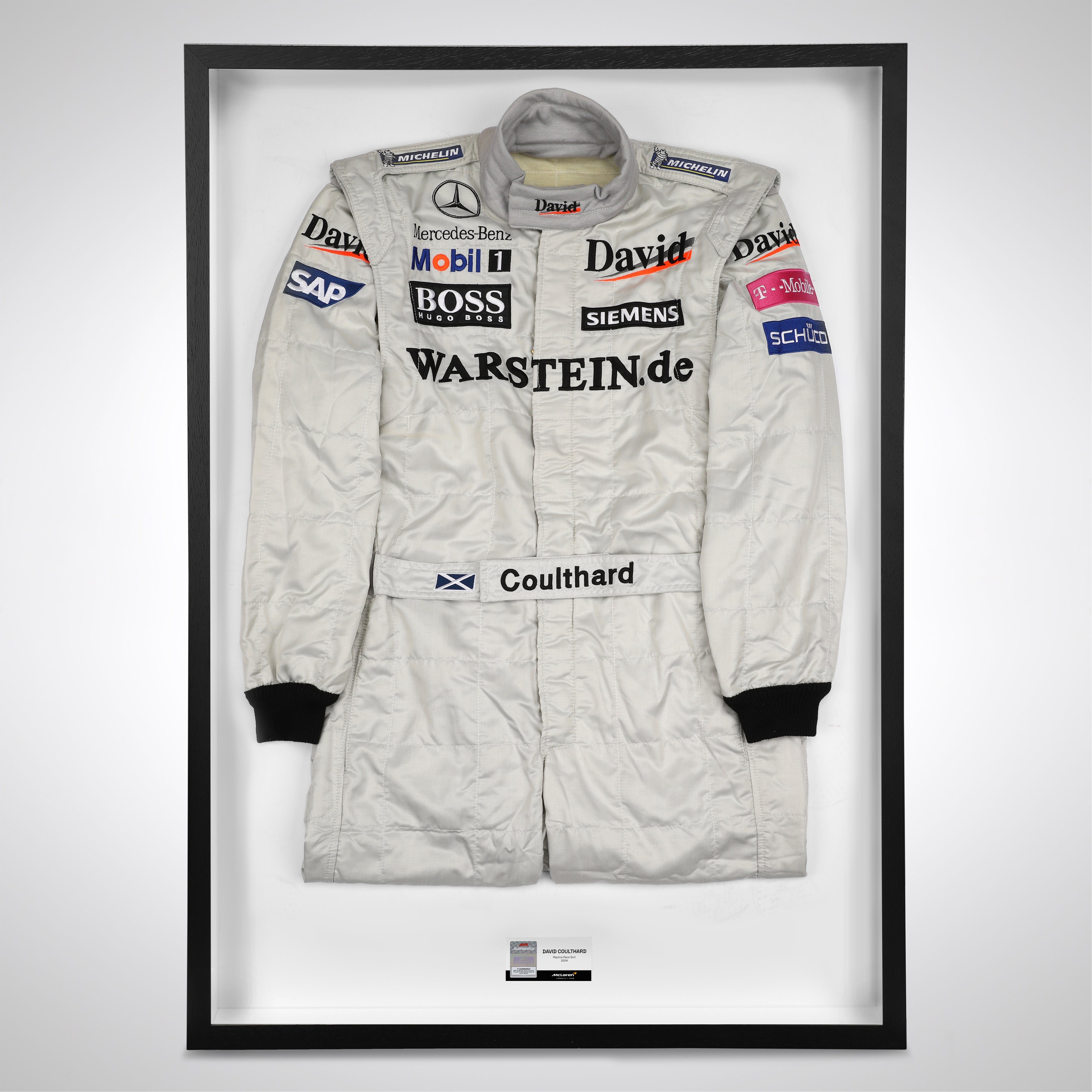David Coulthard 2004  Replica McLaren F1 Team Race Suit