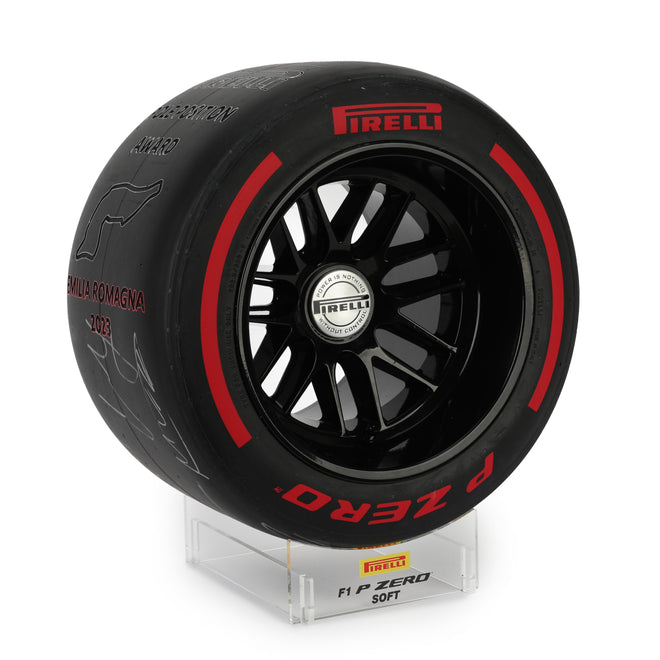 Emilia Romagna Grand Prix Pirelli Pole Position Award Signed By The 2023 Drivers - Charity Auction