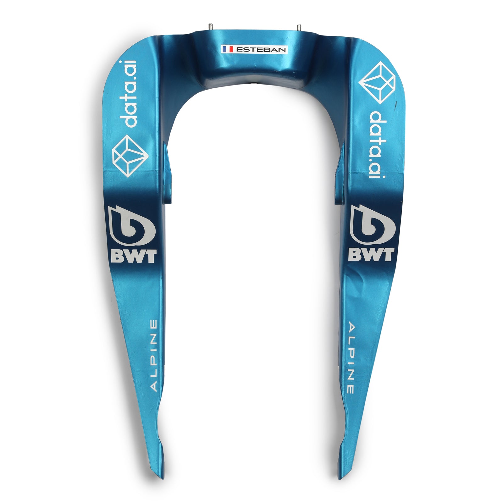 Esteban Ocon 2022 Alpine Headrest Assembly - Grand Prix Used